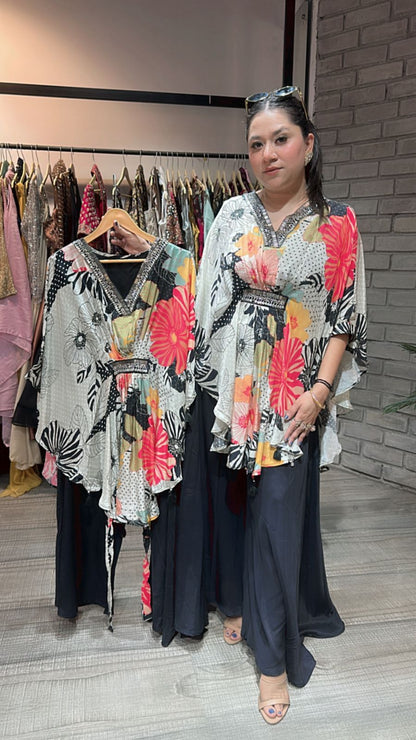 Yum yum cha Digital poncho style