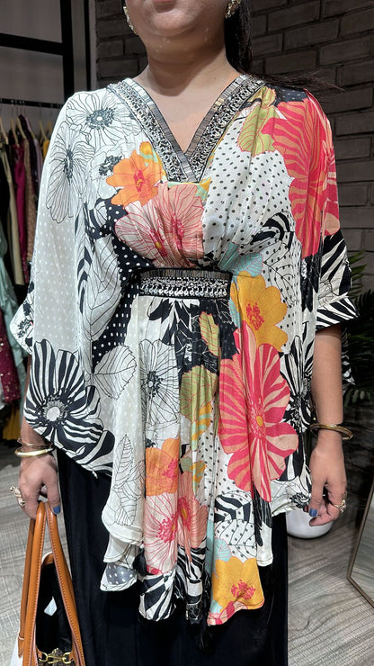 Yum yum cha Digital poncho style