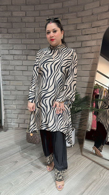 Zoo zebra Digital Farshi cordset