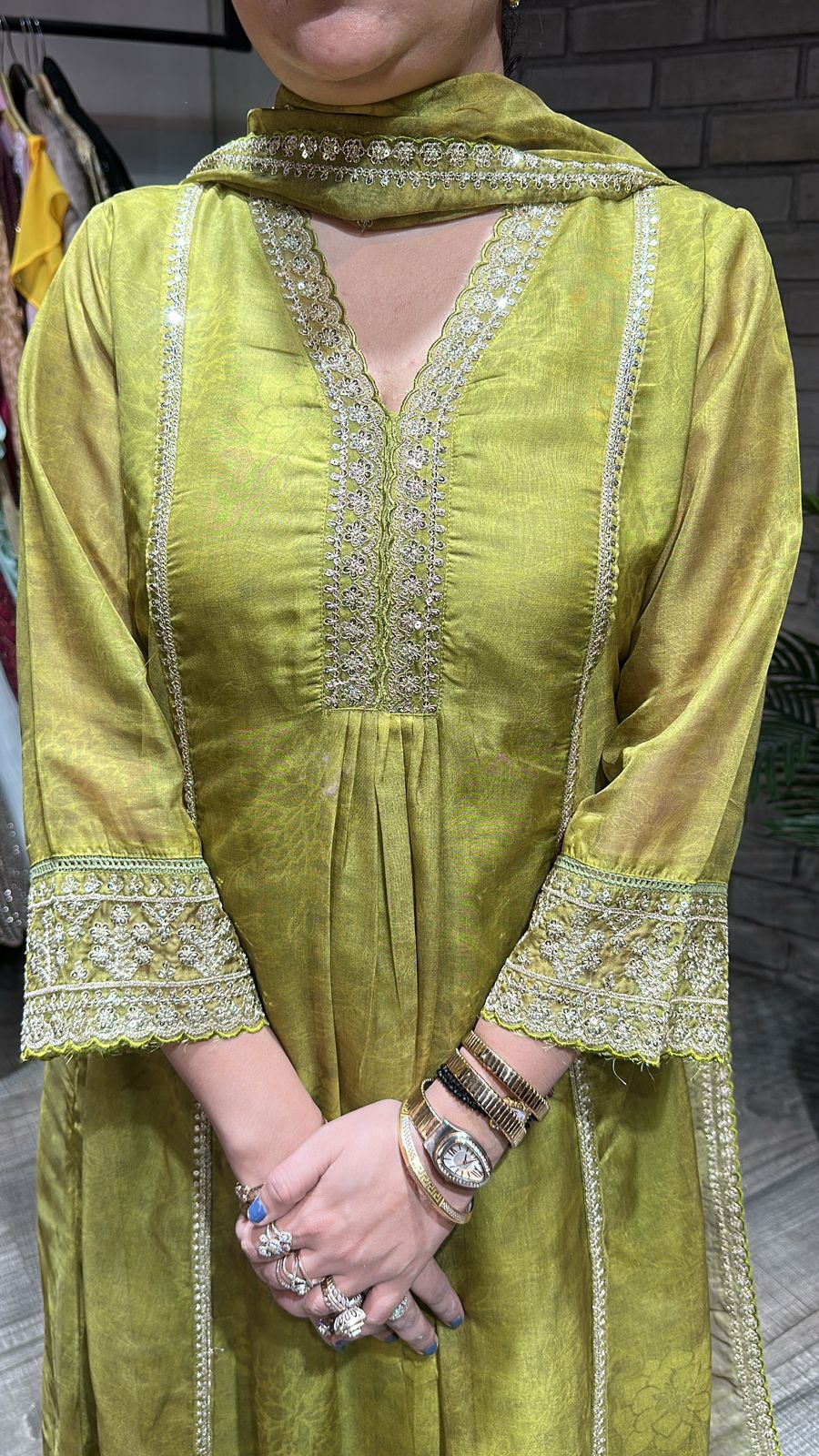 Meera Teej Anarkali