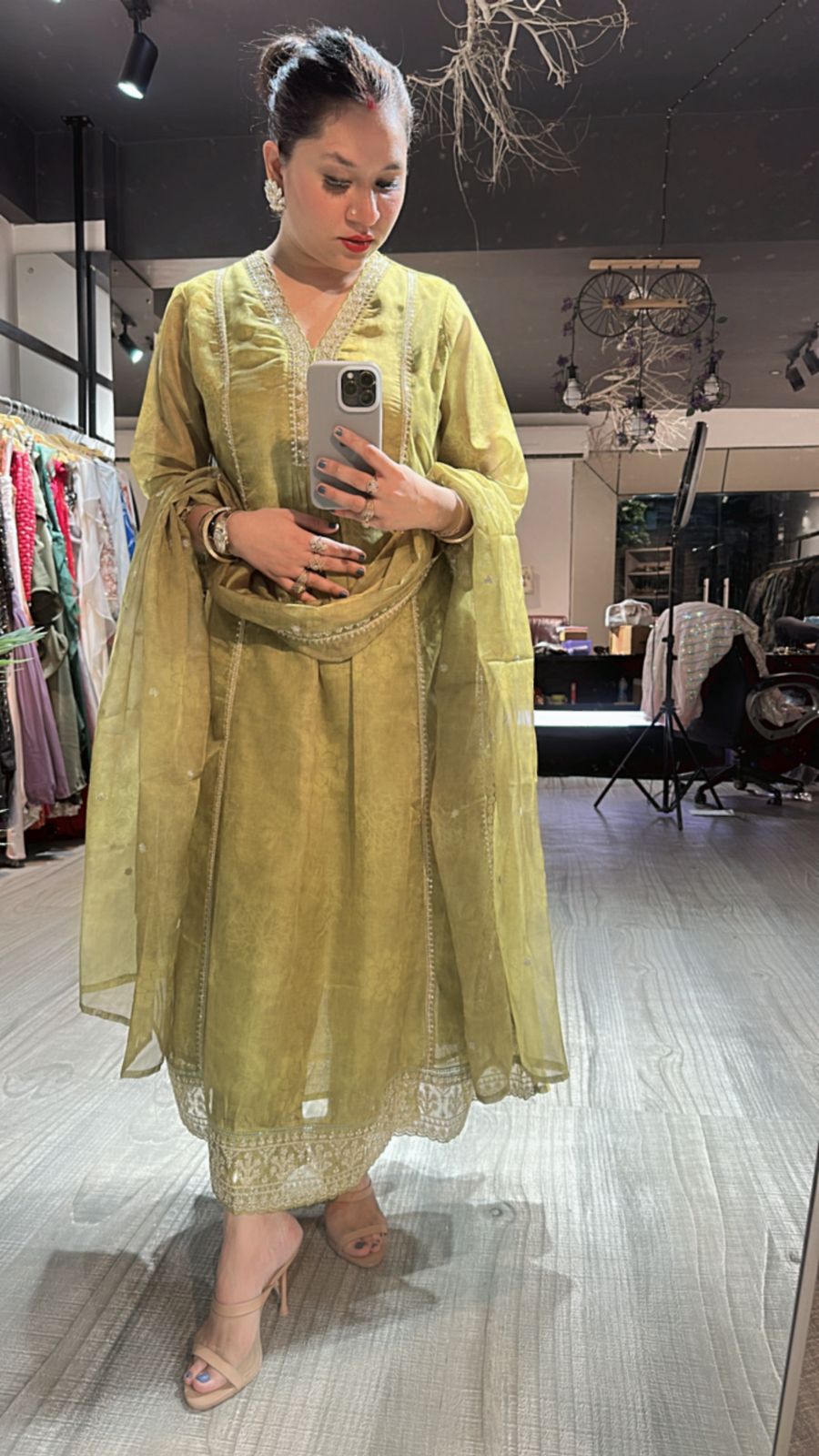 Meera Teej Anarkali