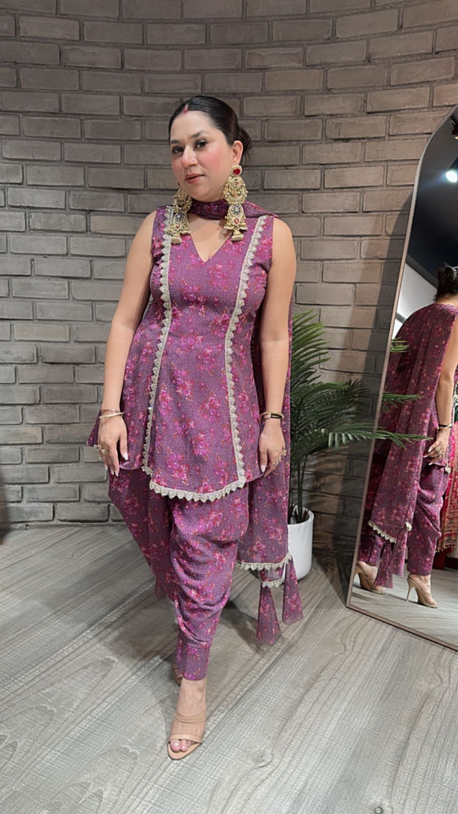 Jessica Dhoti salwar suit