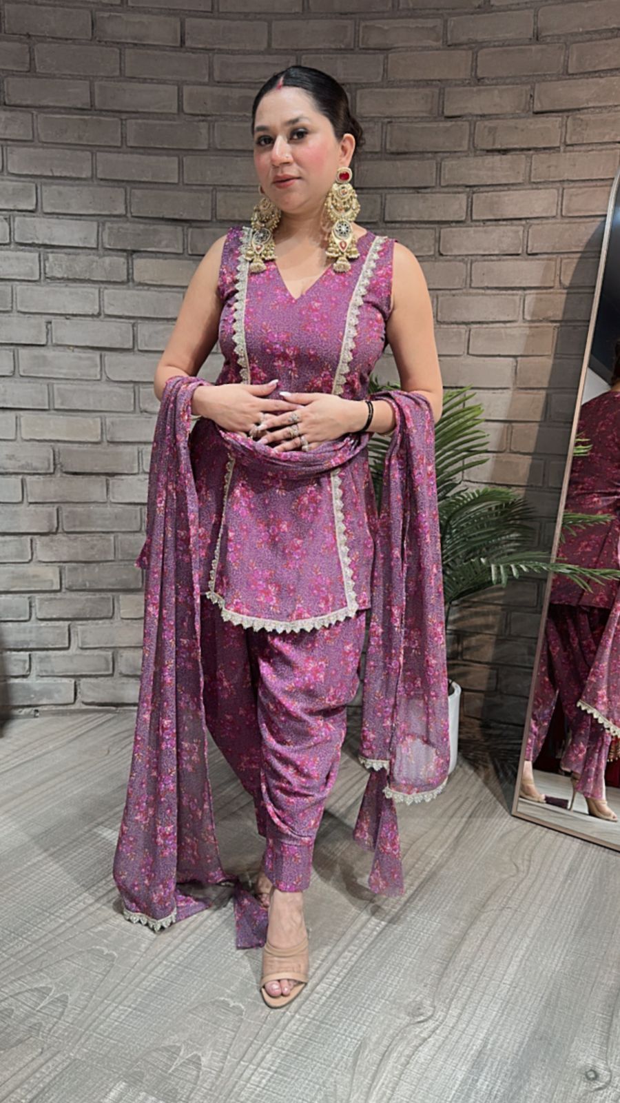 Jessica Dhoti salwar suit