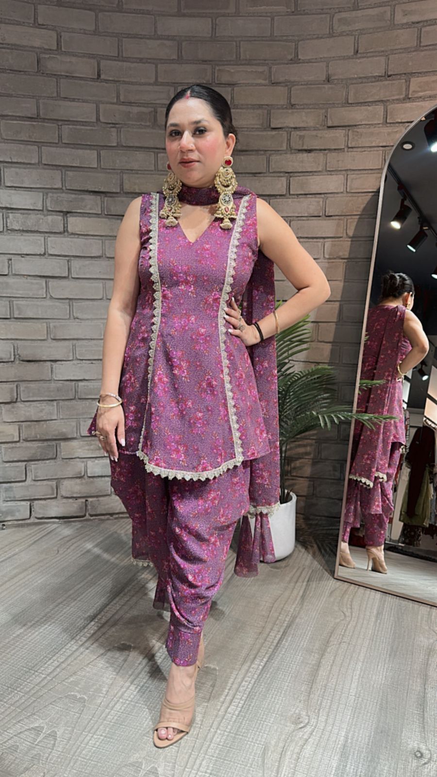 Jessica Dhoti salwar suit