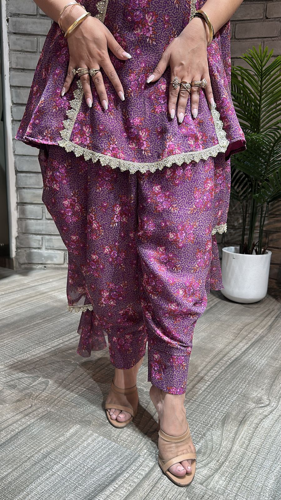 Jessica Dhoti salwar suit