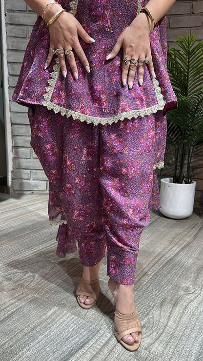 Jessica Dhoti salwar suit
