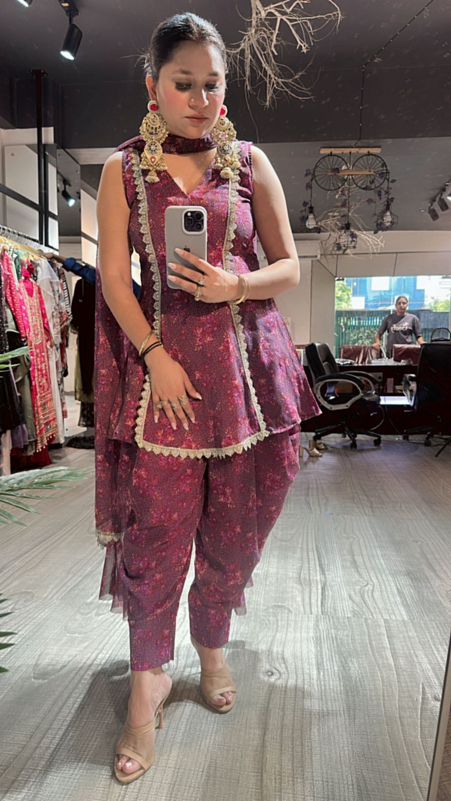 Jessica Dhoti salwar suit