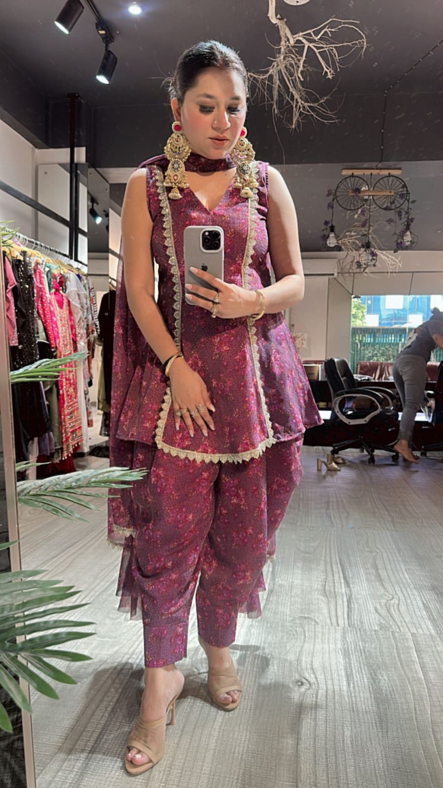 Jessica Dhoti salwar suit