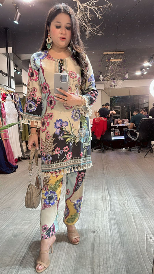 Anokhi Digital print cordset