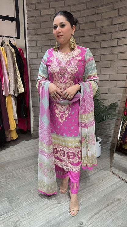 Gulabo Digital Print Suit