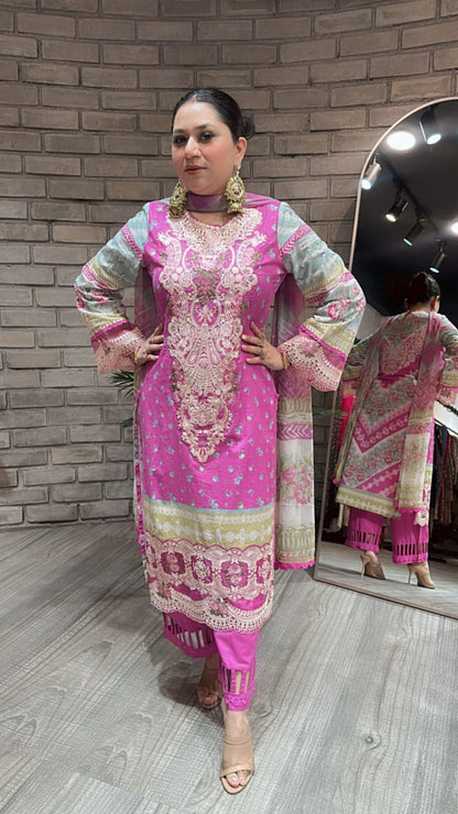 Gulabo Digital Print Suit