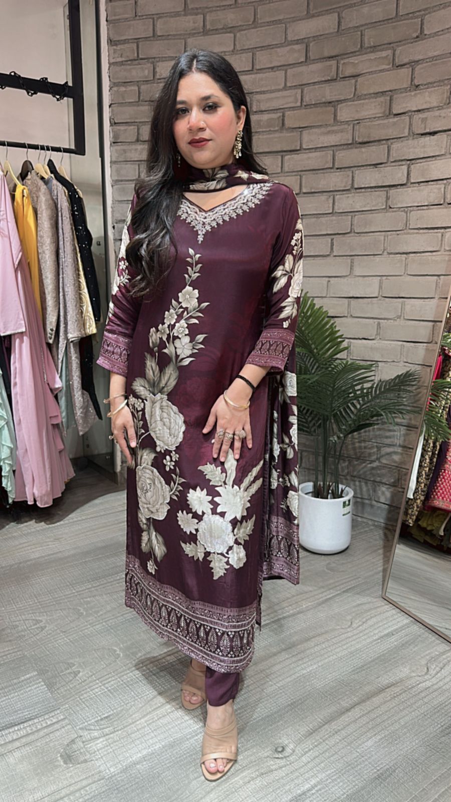 Kashi wine Digital suit
