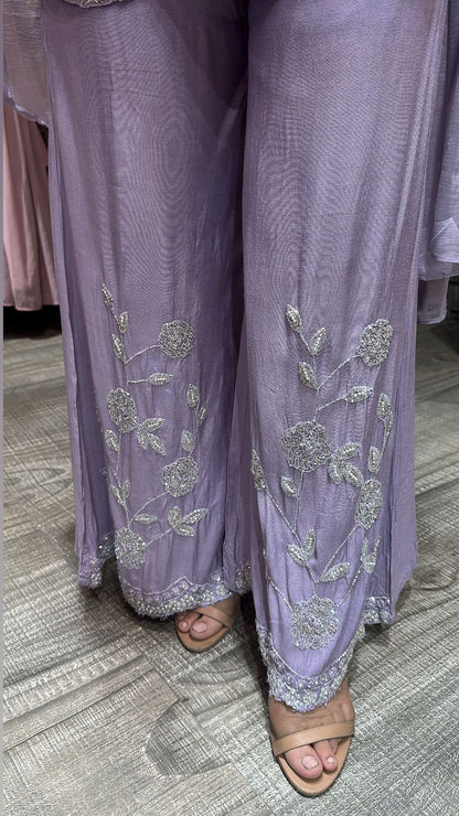 Jalebi Lavander katdana suit