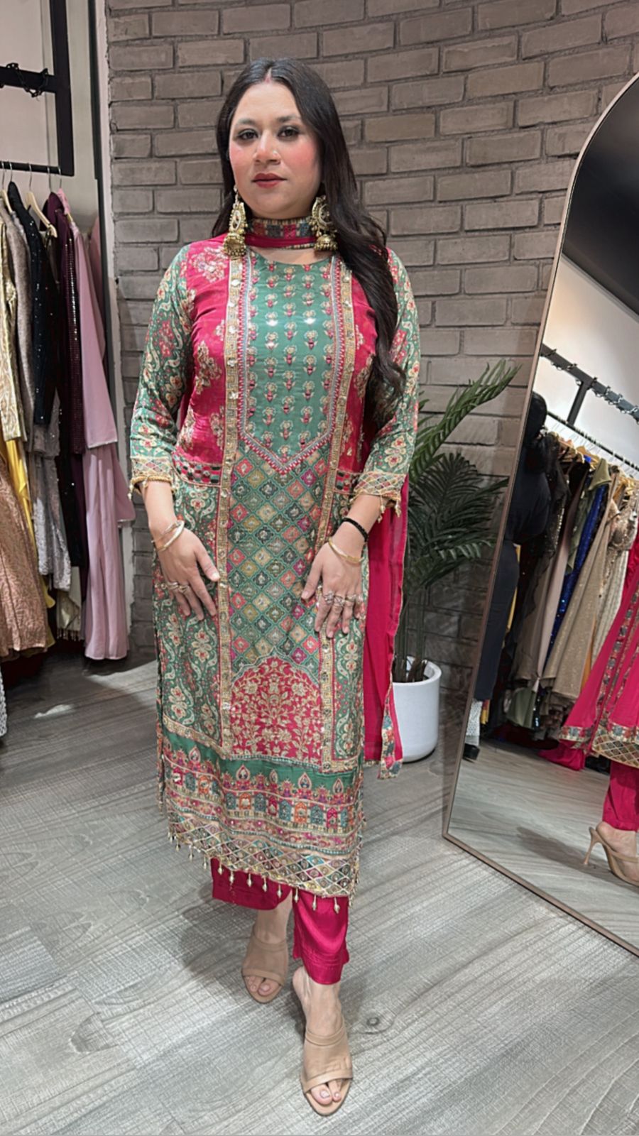Kohinoor Digital print suit