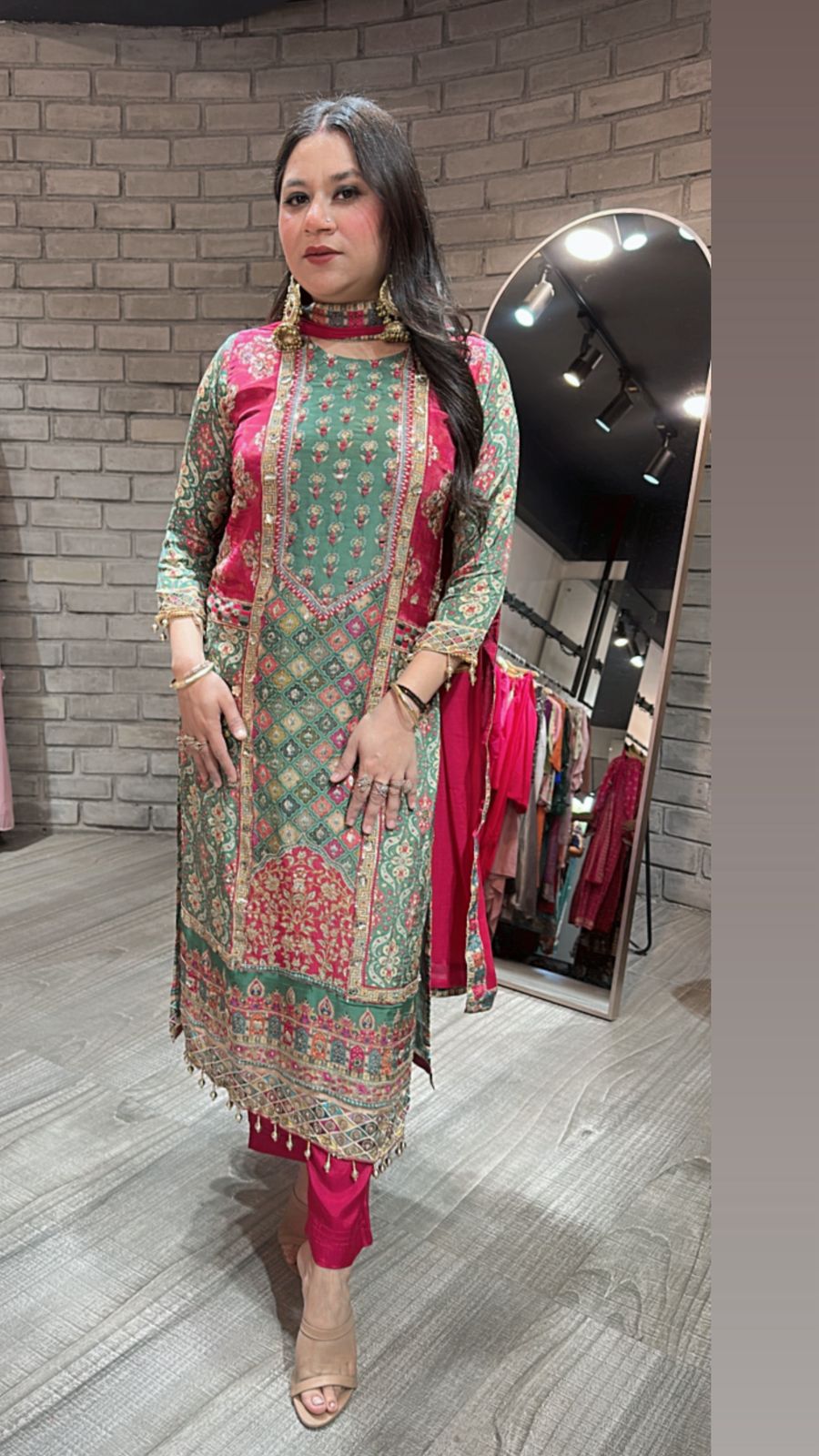 Kohinoor Digital print suit