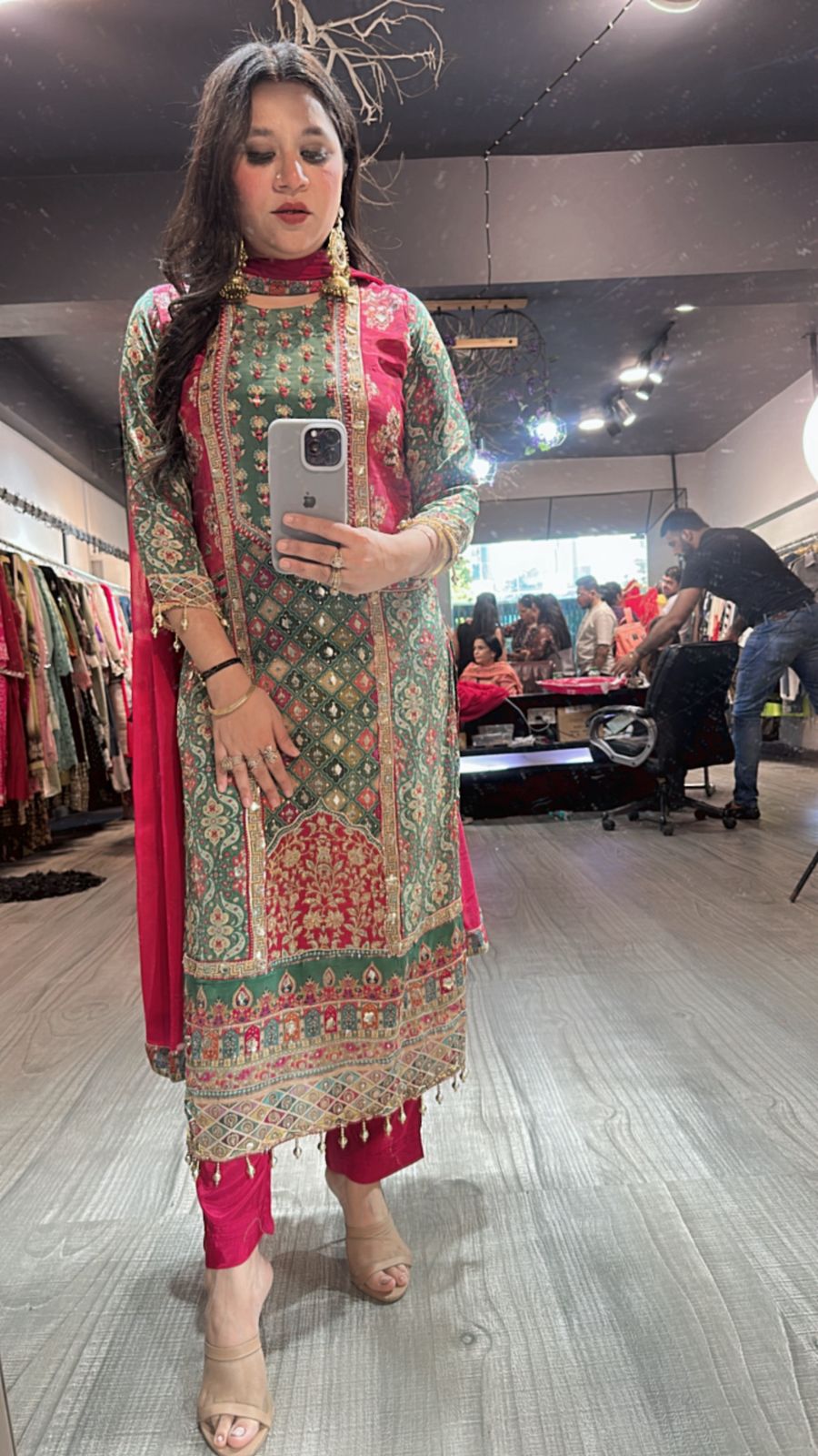 Kohinoor Digital print suit