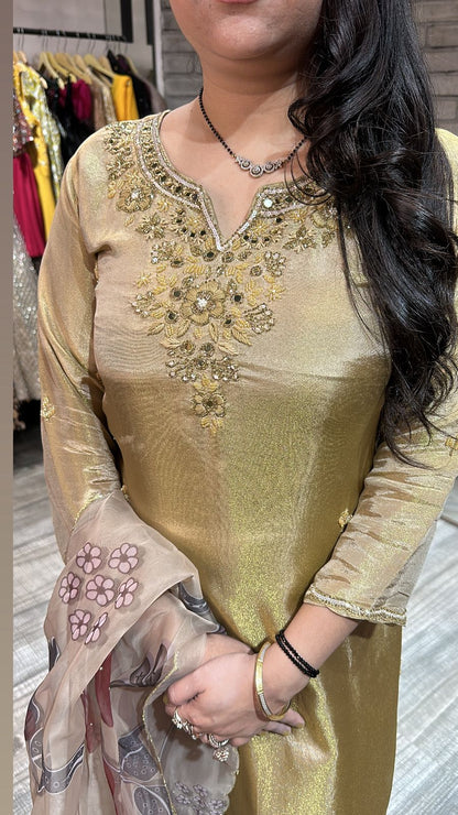 Rangreze Gold Shimmer Suit