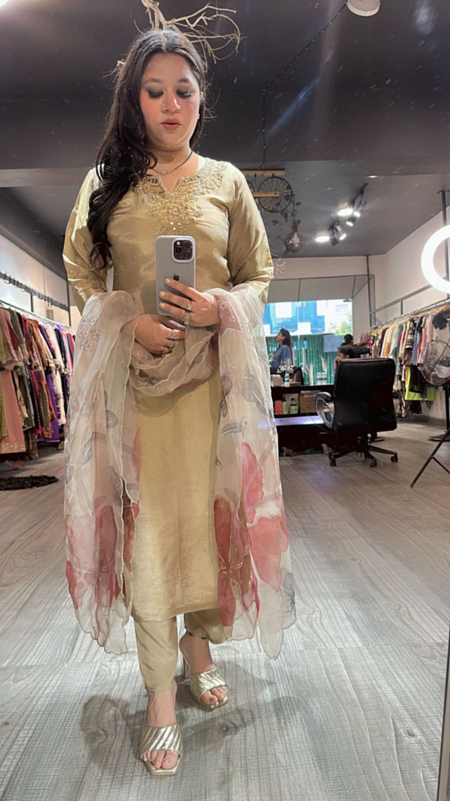 Rangreze Gold Shimmer Suit