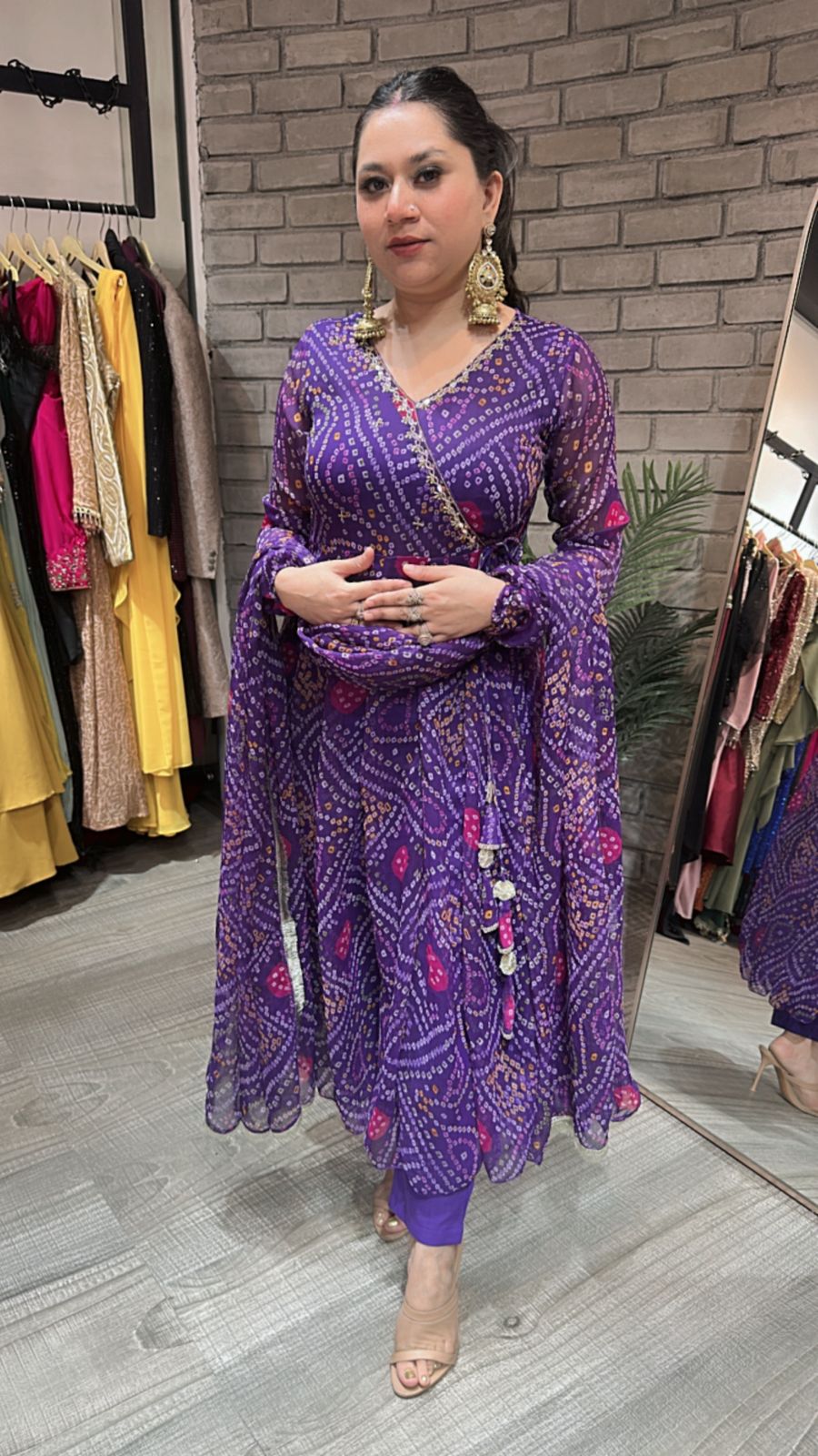 Jaipur Jamun leheria suit