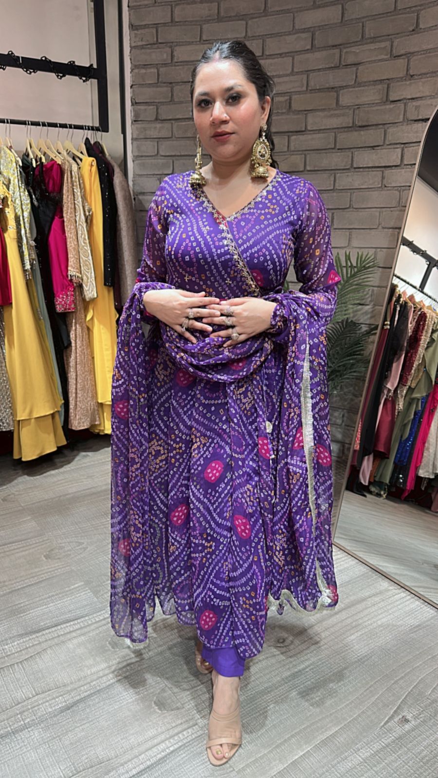 Jaipur Jamun leheria suit