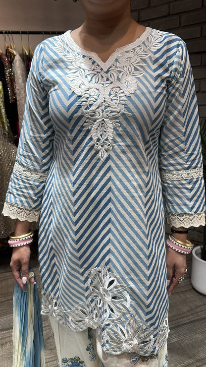 Masaba Blue Farshi Salwar Suit