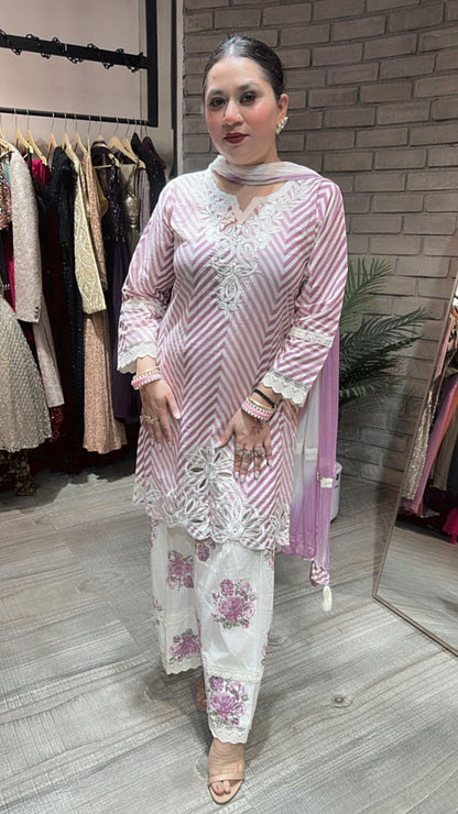 Masaba Lavander Farshi Salwar Suit