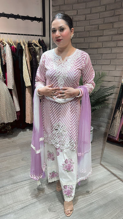 Masaba Lavander Farshi Salwar Suit
