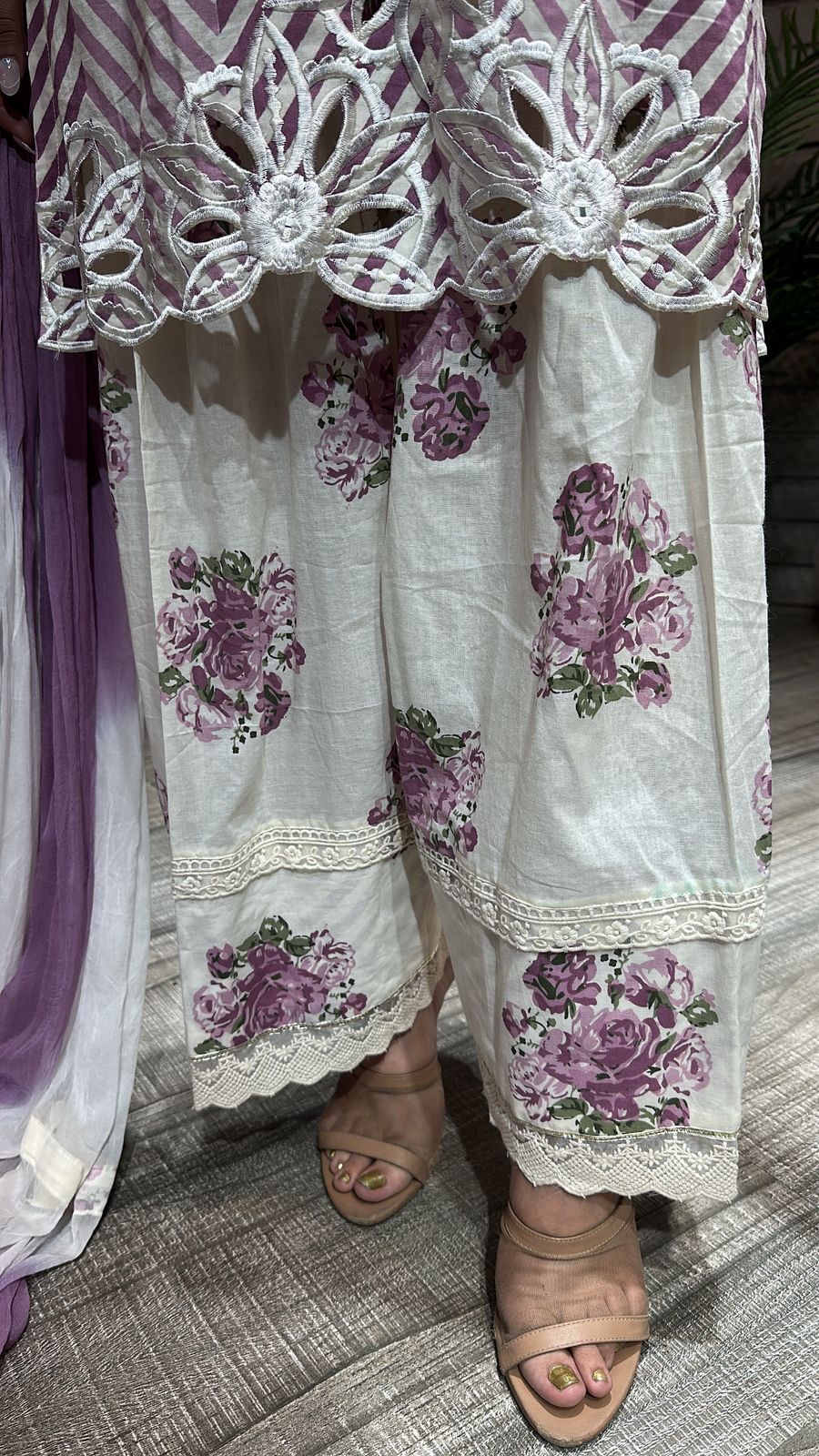 Masaba Lavander Farshi Salwar Suit
