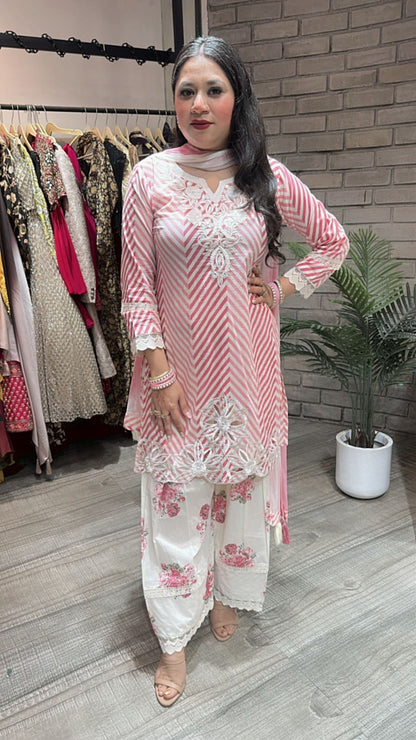 Masaba pink Farshi Salwar Suit