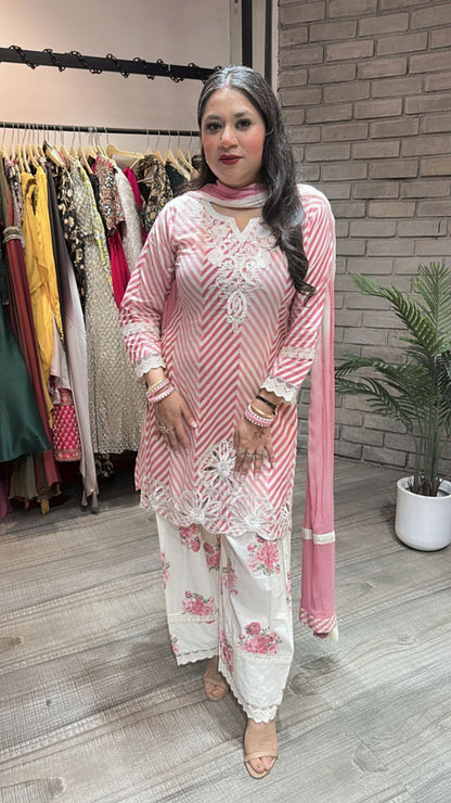 Masaba pink Farshi Salwar Suit