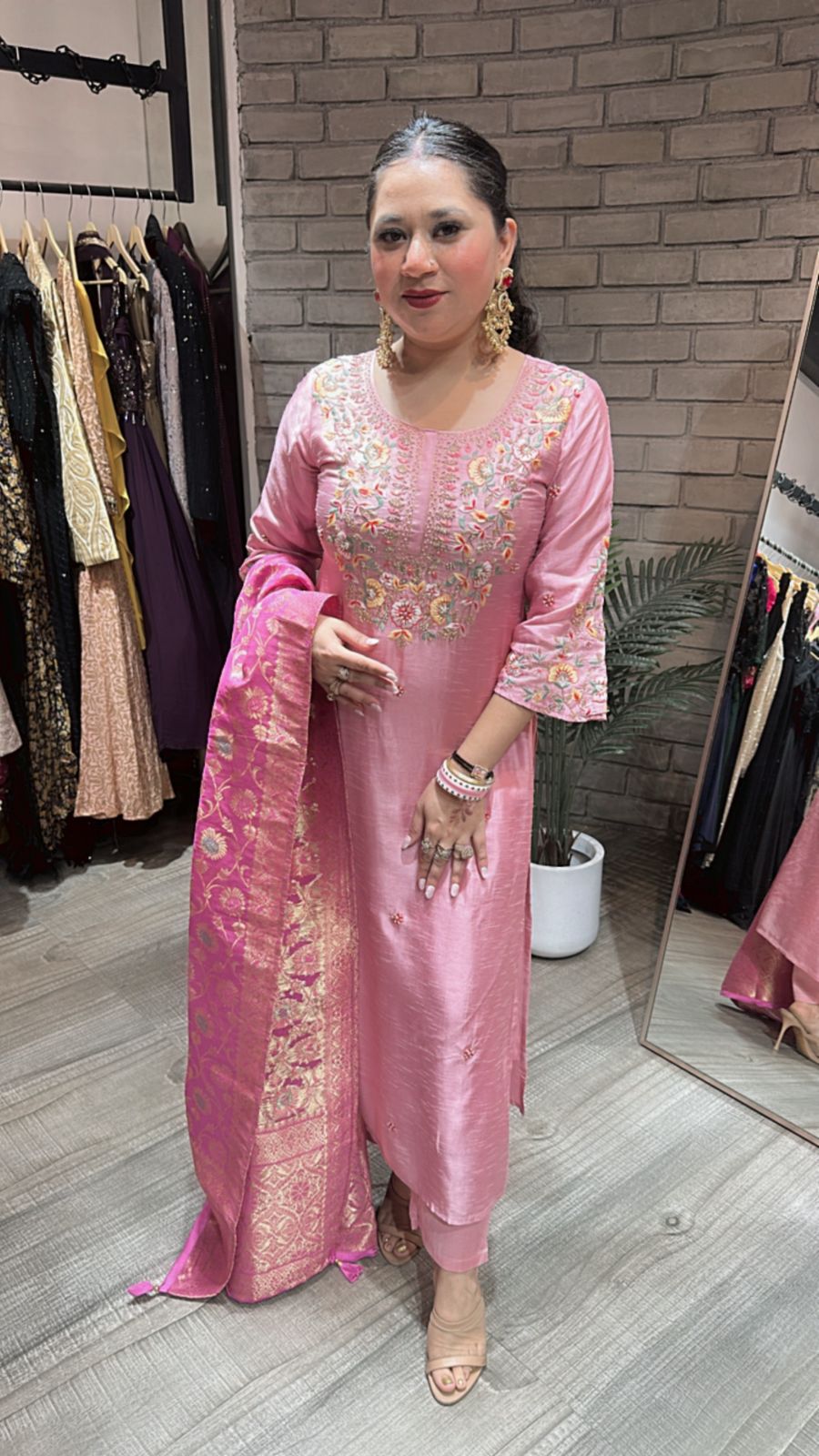 Marava Heavy Dupatta Suit