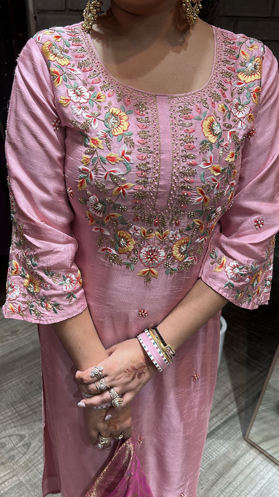 Marava Heavy Dupatta Suit