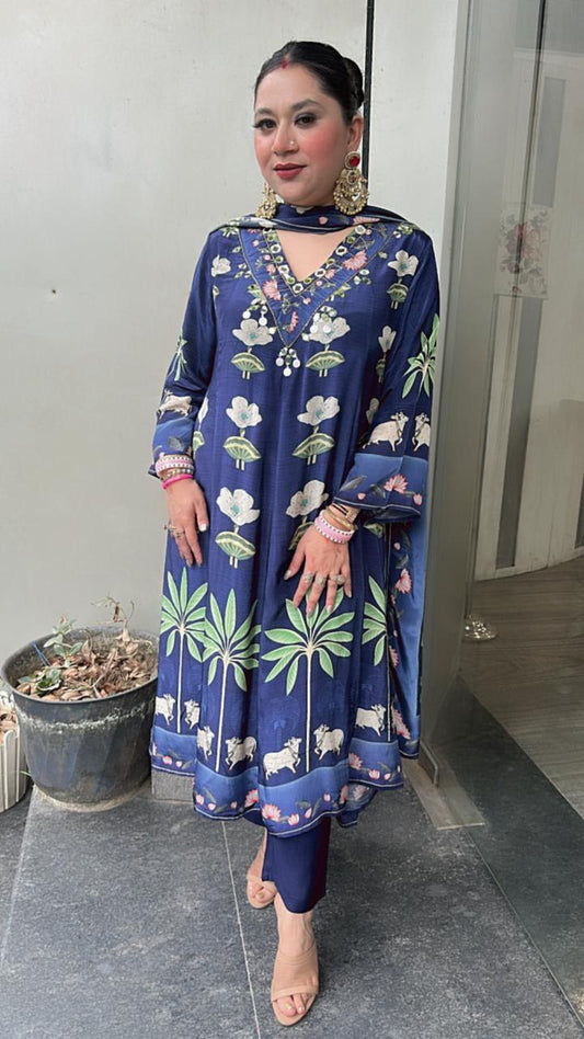 Moo Cow lotus Digital Aline suit