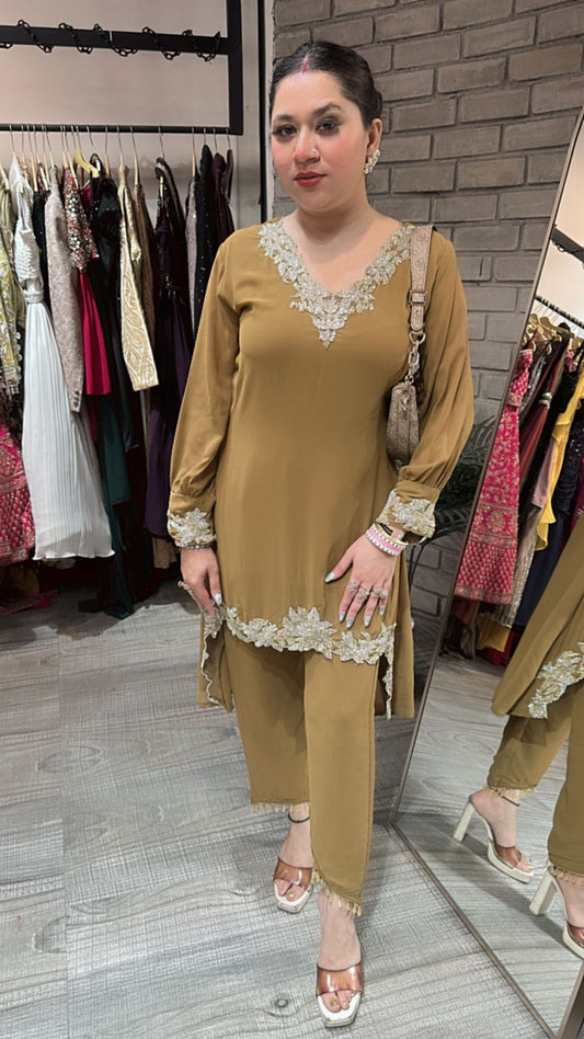 Smokey Beige Katdana cordset