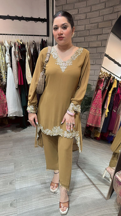Smokey Beige Katdana cordset
