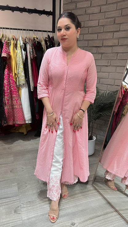 Tiranga 🇮🇳 Baby Pink Cordset