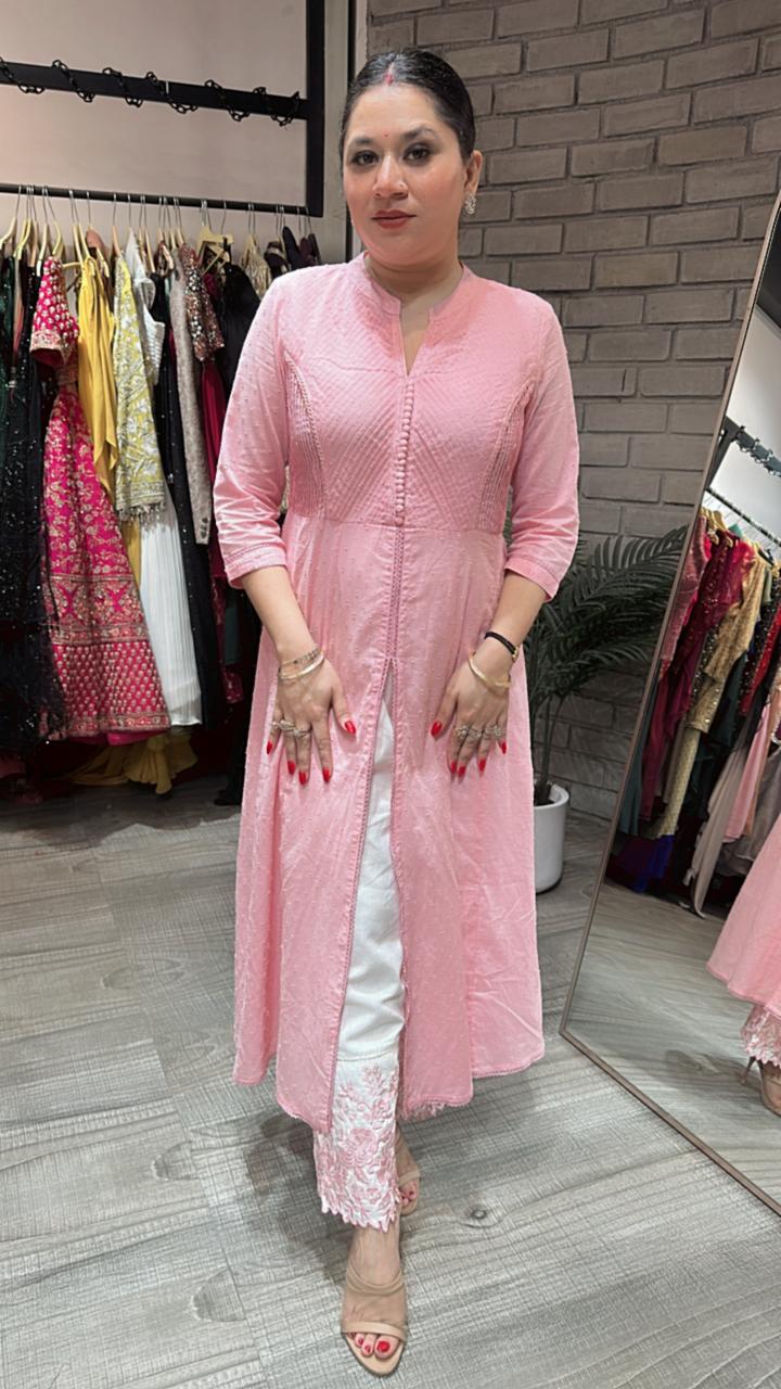 Tiranga 🇮🇳 Baby Pink Cordset
