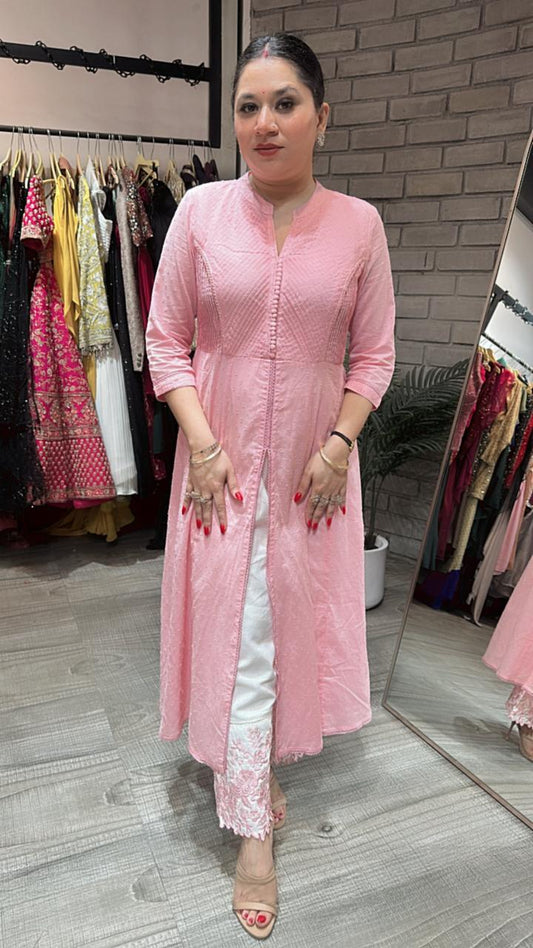 Tiranga 🇮🇳 Baby Pink Cordset