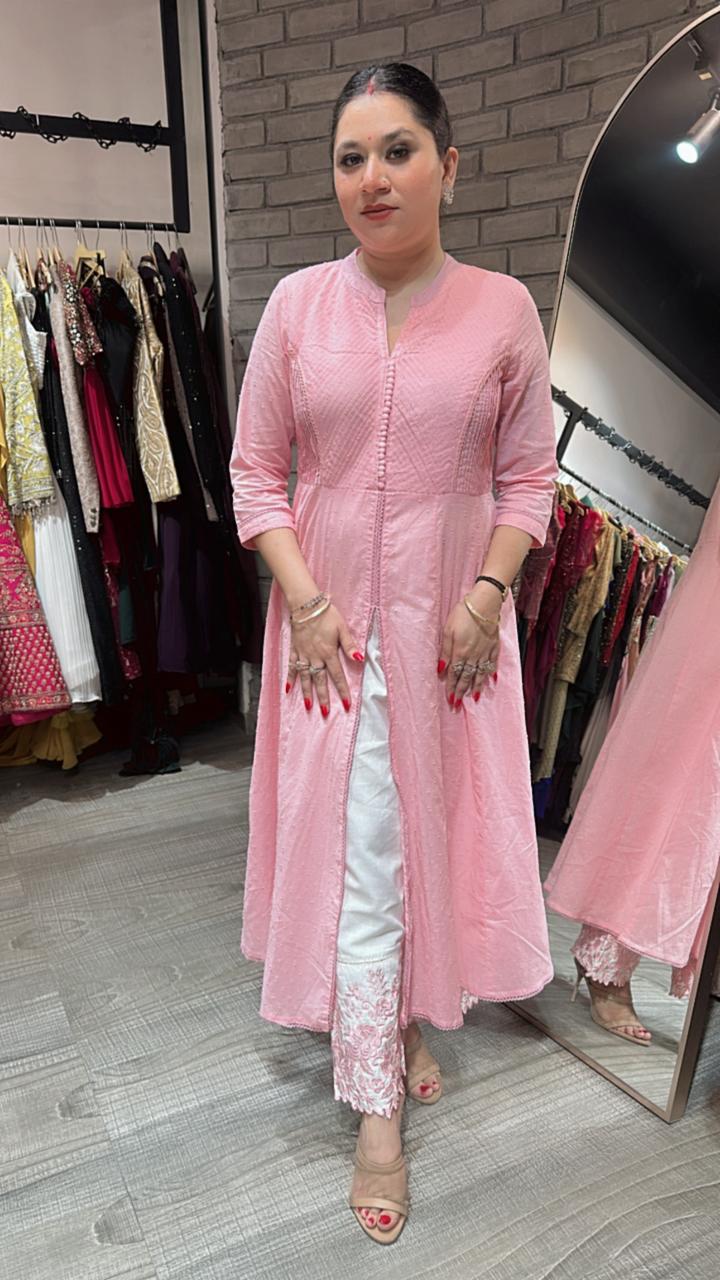 Tiranga 🇮🇳 Baby Pink Cordset