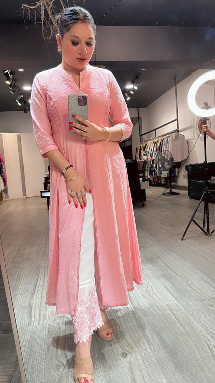 Tiranga 🇮🇳 Baby Pink Cordset