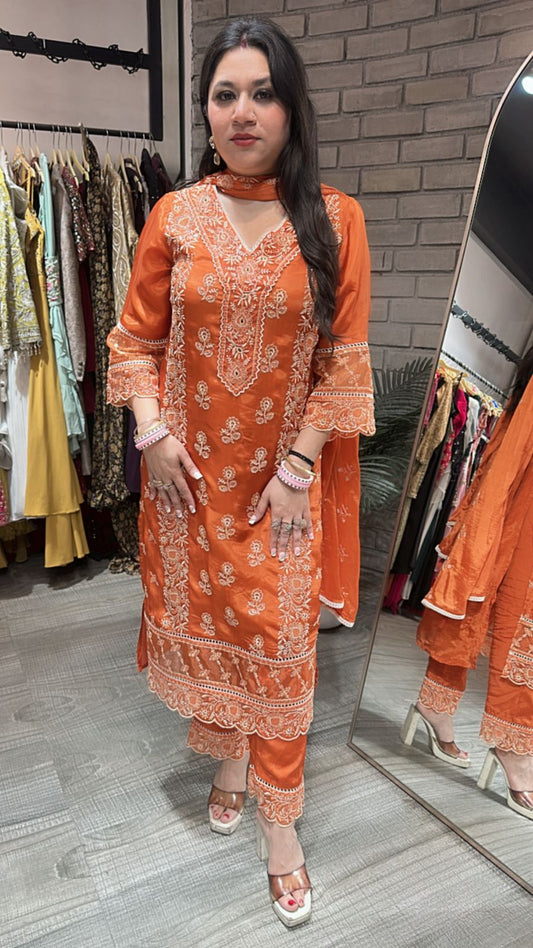 Evoke Rust Thread work suit