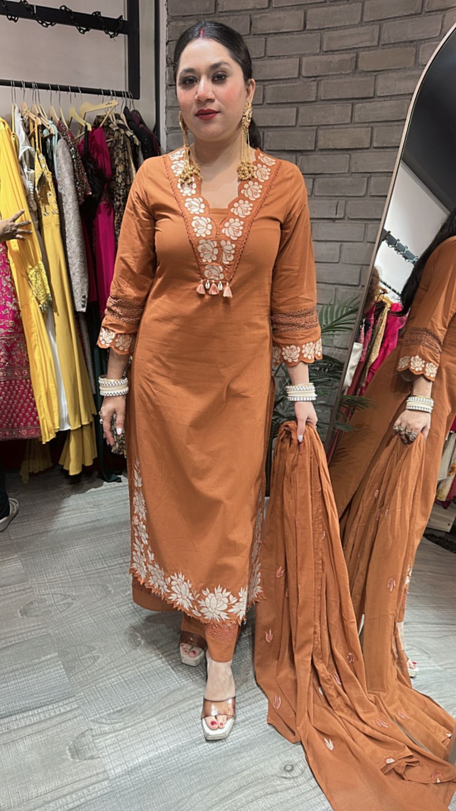 Sitara Designer Cotton suit