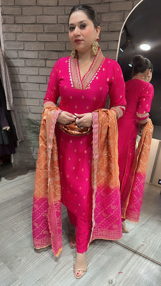 Morin Heavy Dupatta Suit