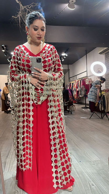 NK Mirror Dupatta Only