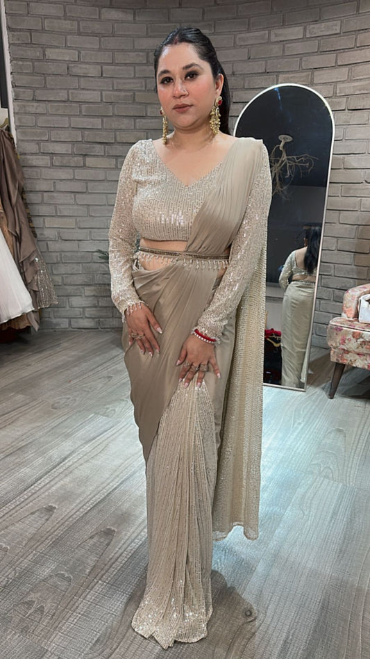 Bijli Bling Designer saree
