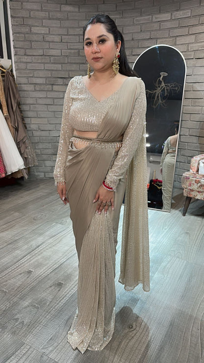 Bijli Bling Designer saree