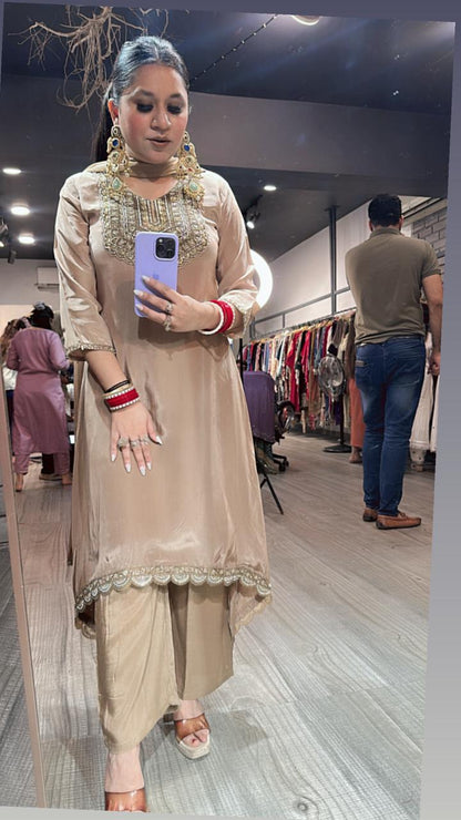 Kriti Designer C-Cut Style Suit