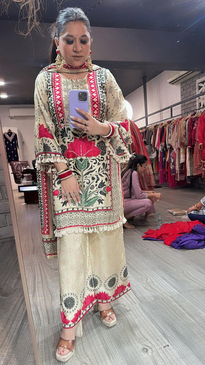 Karigari Digital Print Designer Suit