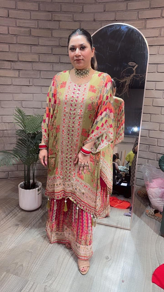 Baliye Digital 3pc Kaftan Set