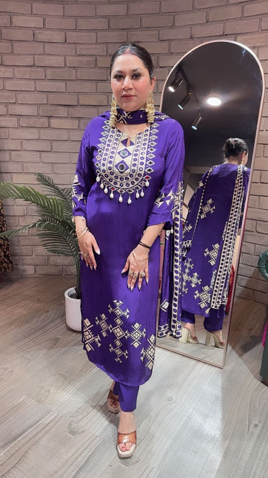 Nazar 🧿 purple Digital suit